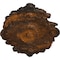 Ekena Millwork Strasbourg Ceiling Medallion, Hand-Painted Rust, 30 1/2"W x 20"H x 1 1/2"P CM30SGRUS - alternate 2